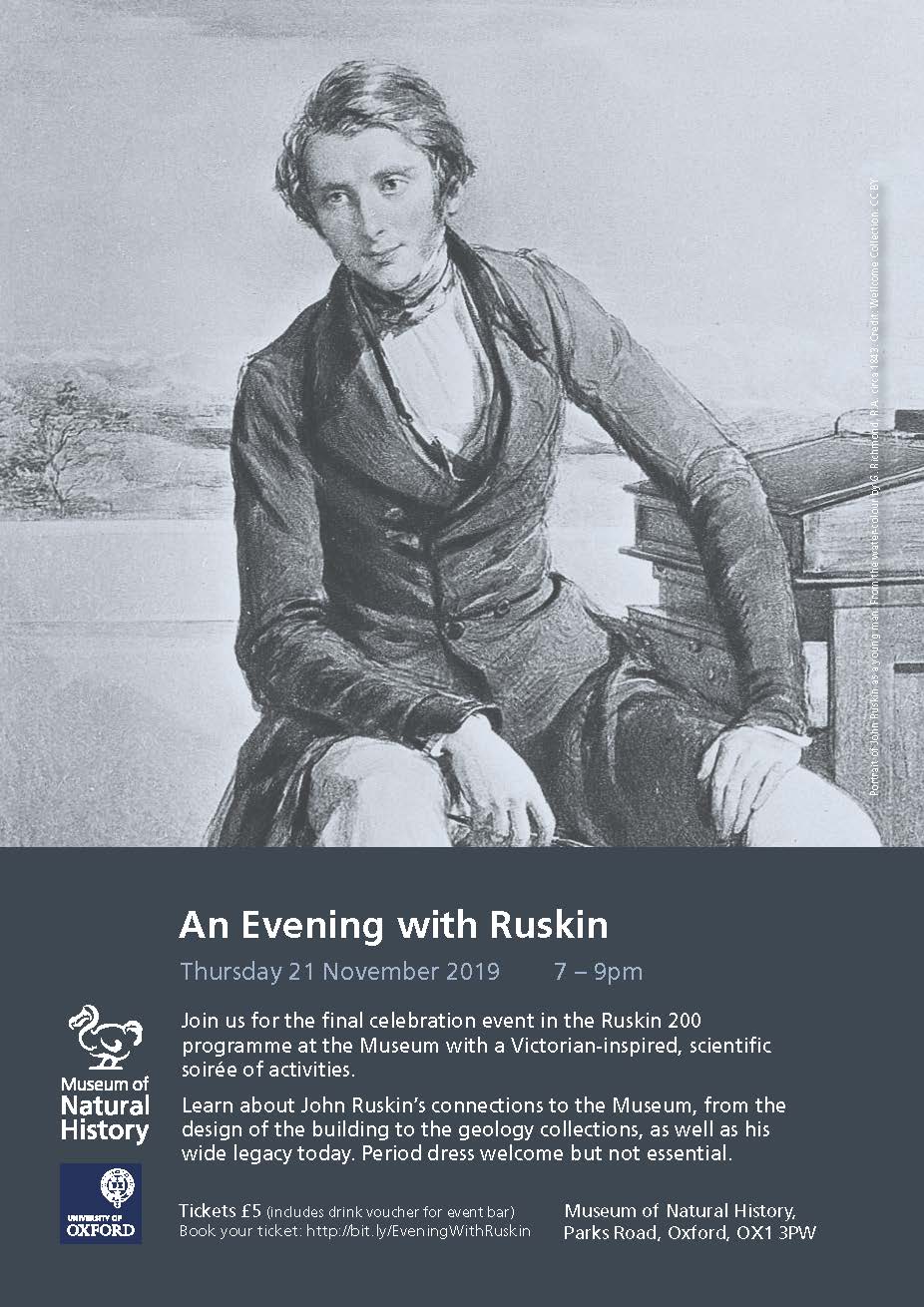 Poster for An Evening with Ruskin