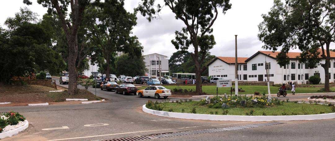 Annie Jiagge road on the Legon campus, University of Ghana