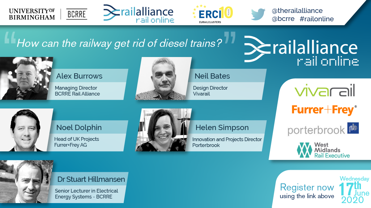 How can the railway get rid of diesel trains? Speakers and Panellists