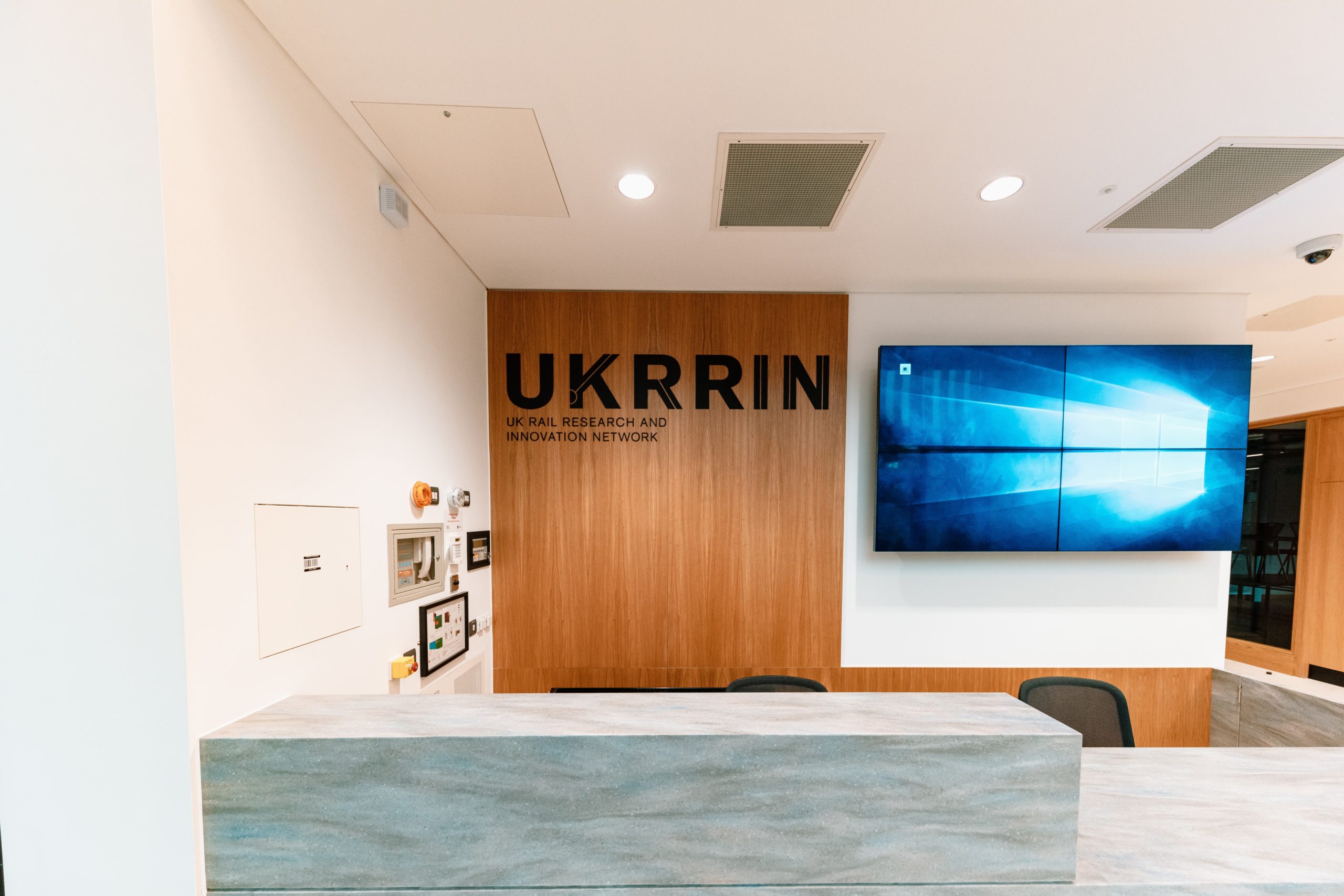 UKRRIN reception area 