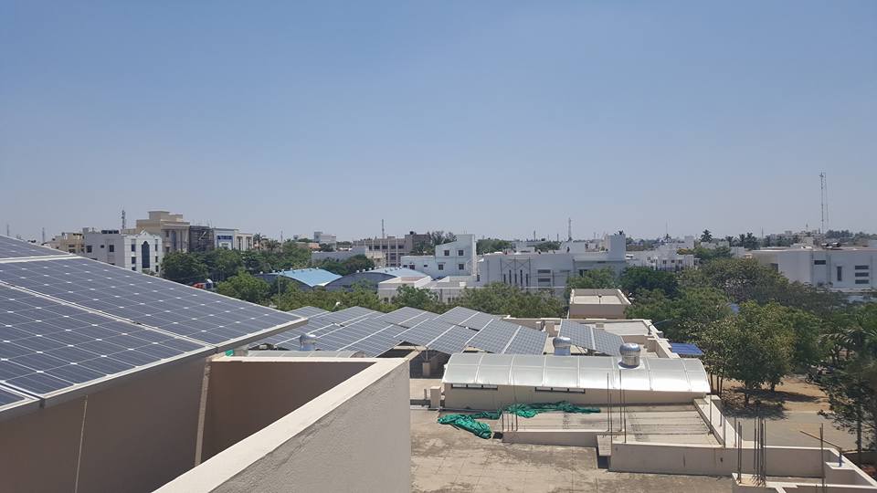 A garment factory in Tirupur that runs on 100% solar energy