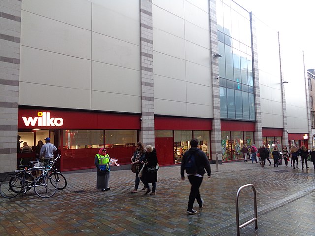 A Wilko store on Albion Street, Leeds, West Yorkshire. Taken on the afternoon of Monday the 21st of December 2015.