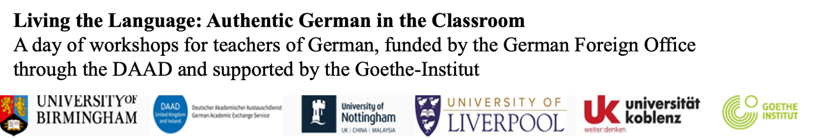 Join our event in June. It's a workshop for teachers of German. Here you can learn how to promote learning German, how to network, get more fun materials, join a network of support with materials, motivation, community of practice and much more. Learn German in the UK.