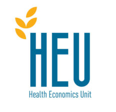 HEU logo in gold and blue