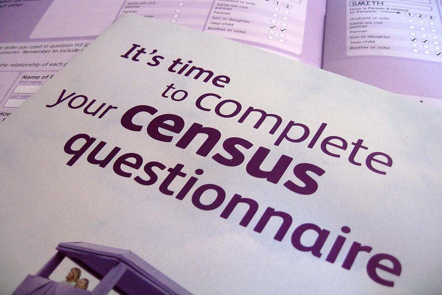 Image that says it is time to complete your census questionnaire