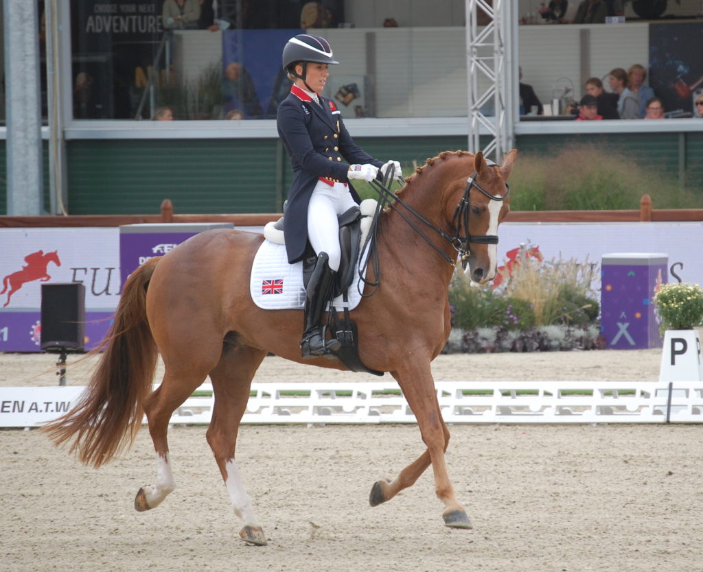 Charlotte Dujardin and Gio, Grand Prix Freestyle, 2021 FEI Dressage European Championships in Hagen