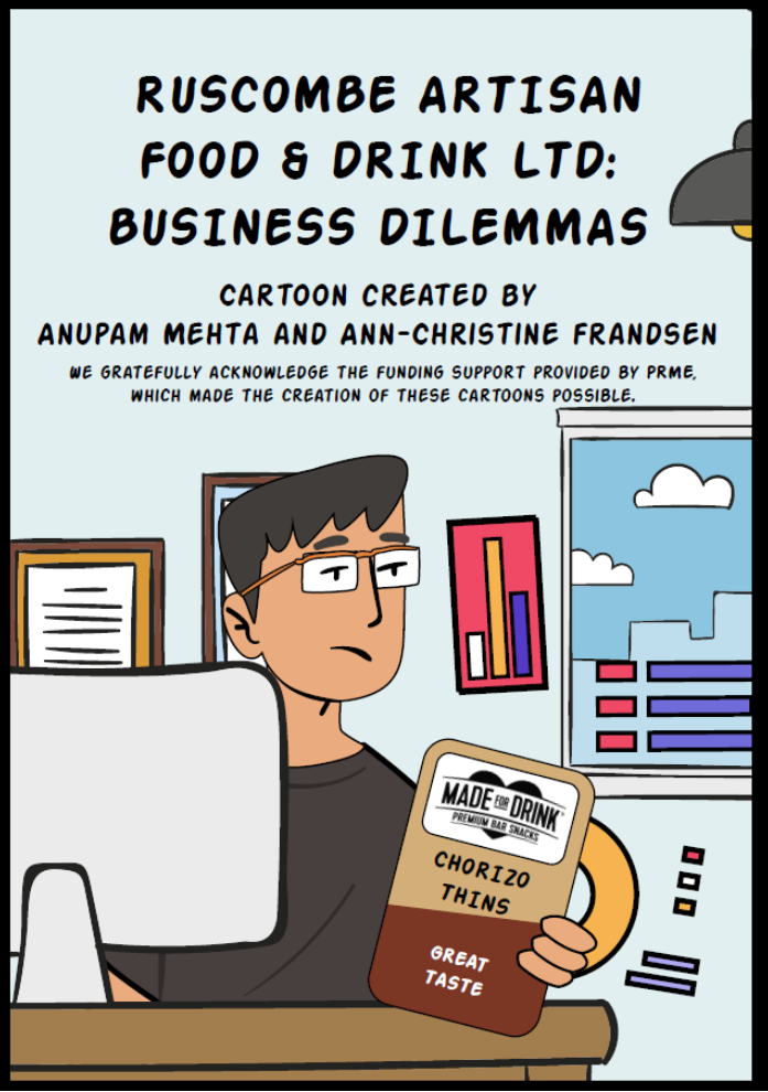 An example of a case study cartoon