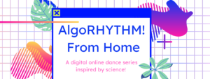 AlgoRYHYTHM From Home event poster