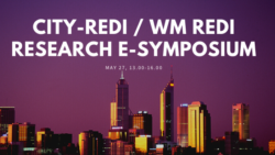 City-REDI / WM REDI Research E-Symposium