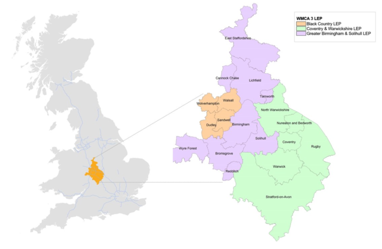 The Economic Geography of the West Midlands – City-REDI Blog