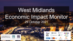 West Midlands Economic Impact Monitor – 29 October 2021