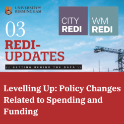 Levelling Up: Policy Changes Related to Spending and Funding