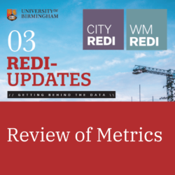 REDI Updates 3: Review of Metrics
