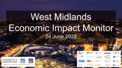 West Midlands Economic Impact Monitor – 24th June 2022