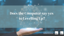 Does the Computer say yes to Levelling Up? Will ChatGPT Replace the Policy Wonk?