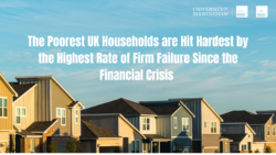 The Poorest UK Households are Hit Hardest by the Highest Rate of Firm Failure