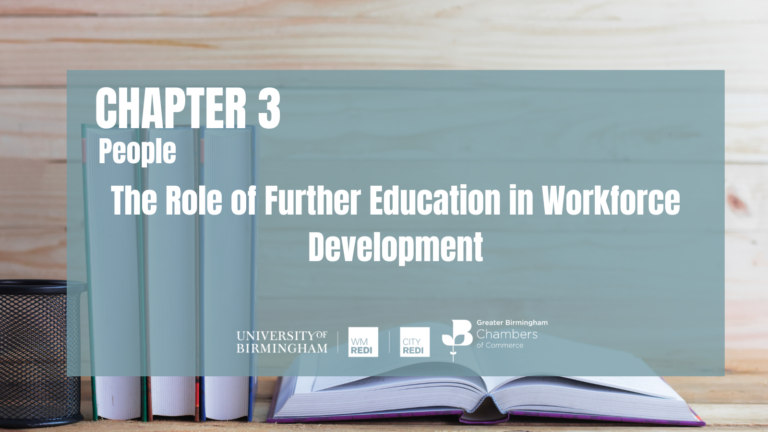 The Role of Further Education in Workforce Development – City-REDI Blog