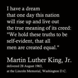 Martin Luther King Jr Day 17 January