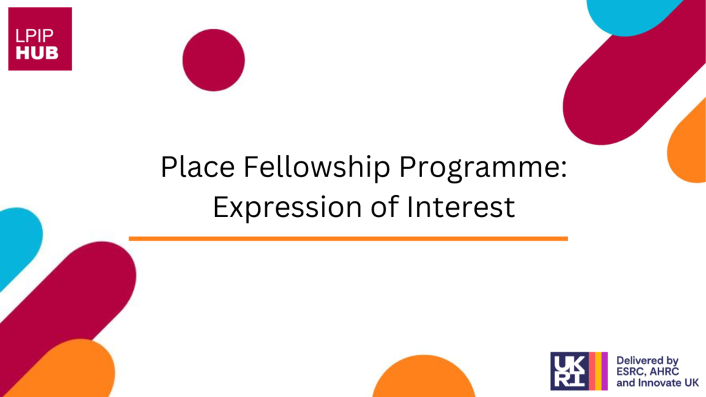 Place Fellowship Programme: Expression of Interest