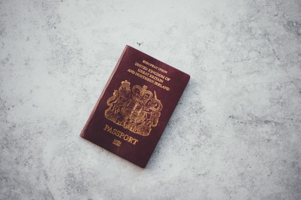 Photo of British Passport