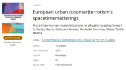 New team publication: “European Urban (Counter)terrorism’s Spacetimematterings”