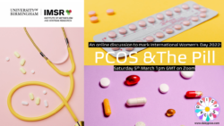 PCOS & The Pill International Womens Day2022 event on March 5th