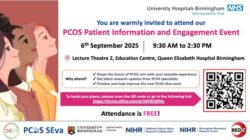 PCOS Patient Information and Engagement Event, 6th September 2025